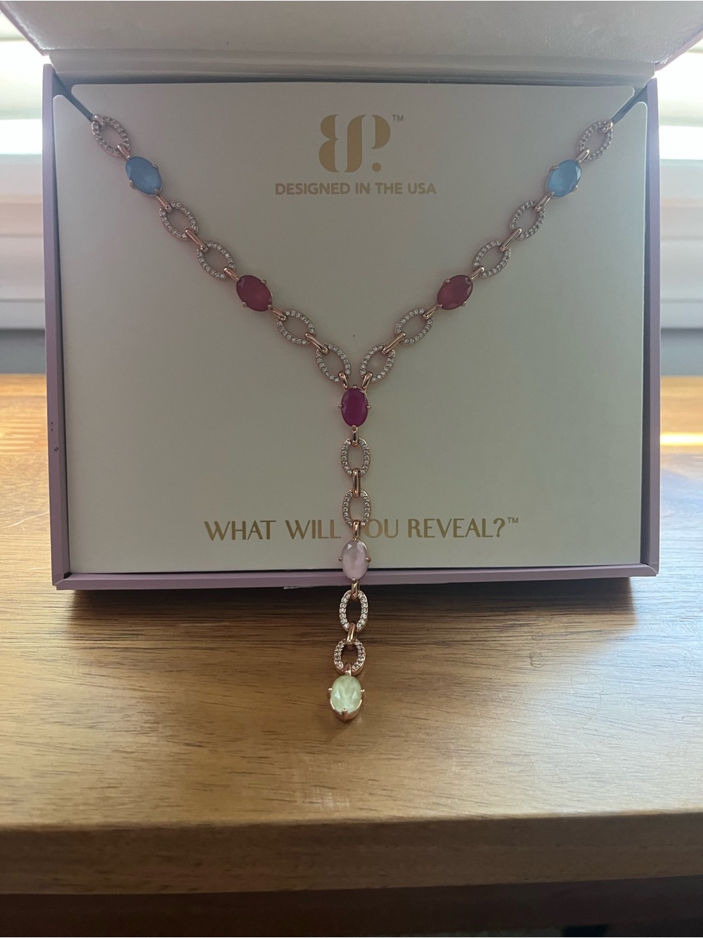 BP Jewel Candy Necklace - Layover Luxe - Tokyo Pop - Rose Gold